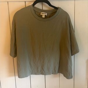 Open Edit Olive Women's Short Sleeve Tee (please read)